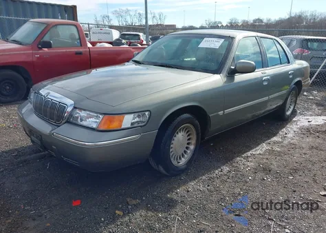 2001 Mercury Grand Marquis Ls из США, поврежденный, VIN 2MEFM75W81X634694